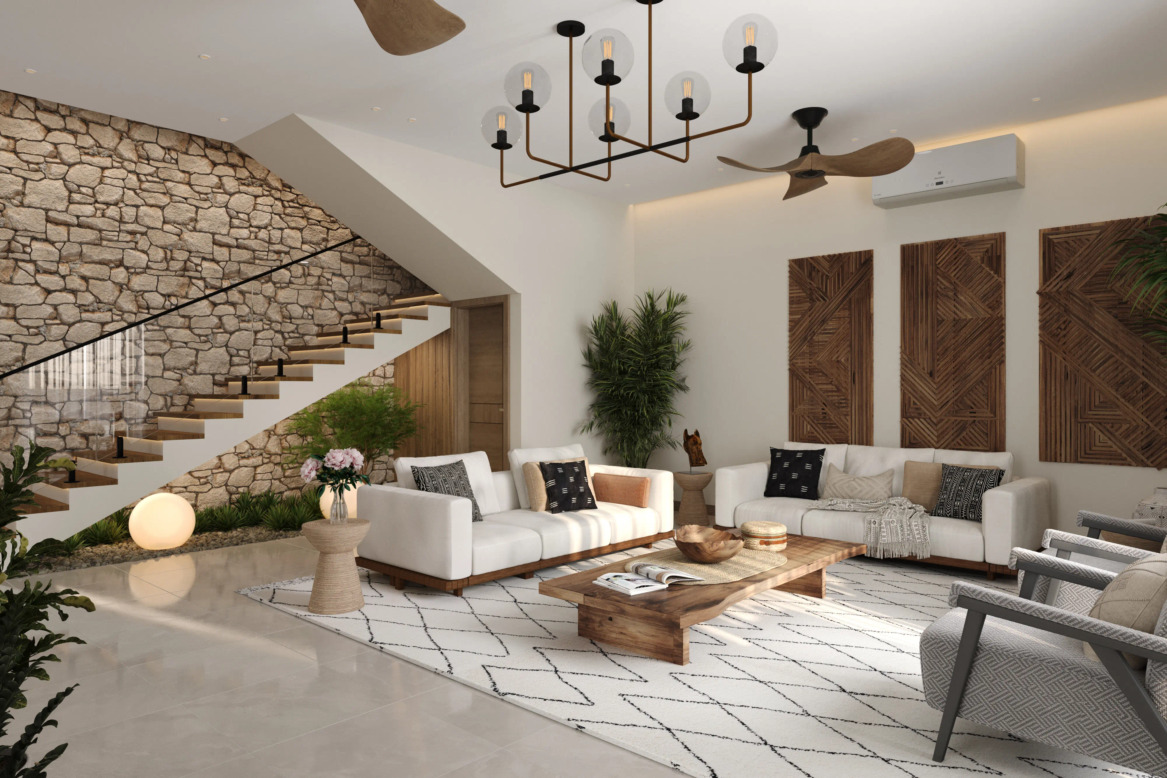 Villa Interior Living Room